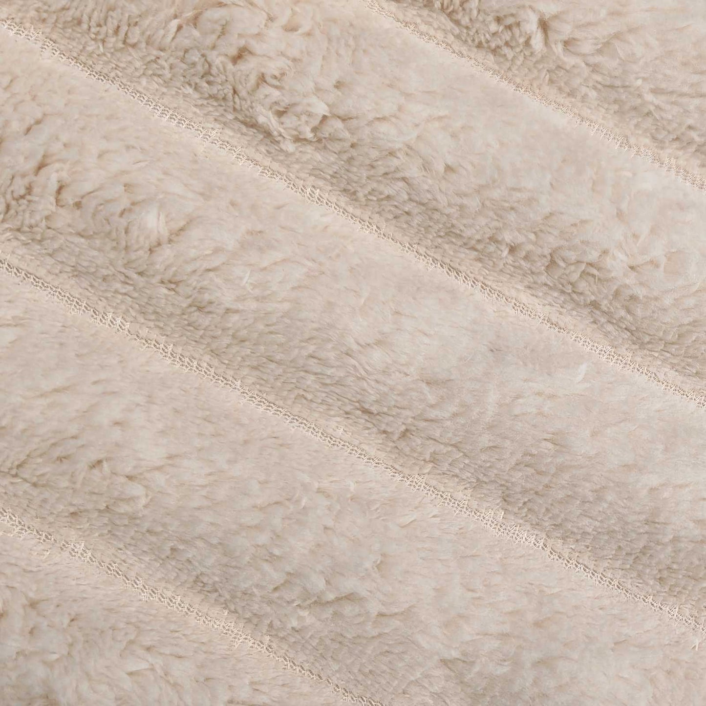 Throw Blankets 6 pcs Beige 270 x 240 cm Fleece