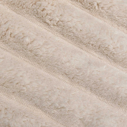 Throw Blankets 6 pcs Beige 270 x 240 cm Fleece