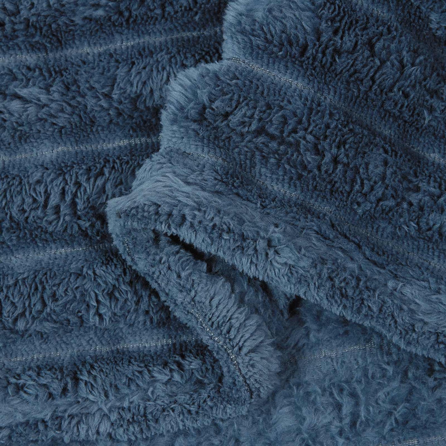 Throw Blankets 6 pcs Navy Blue 150 x 130 cm Fleece