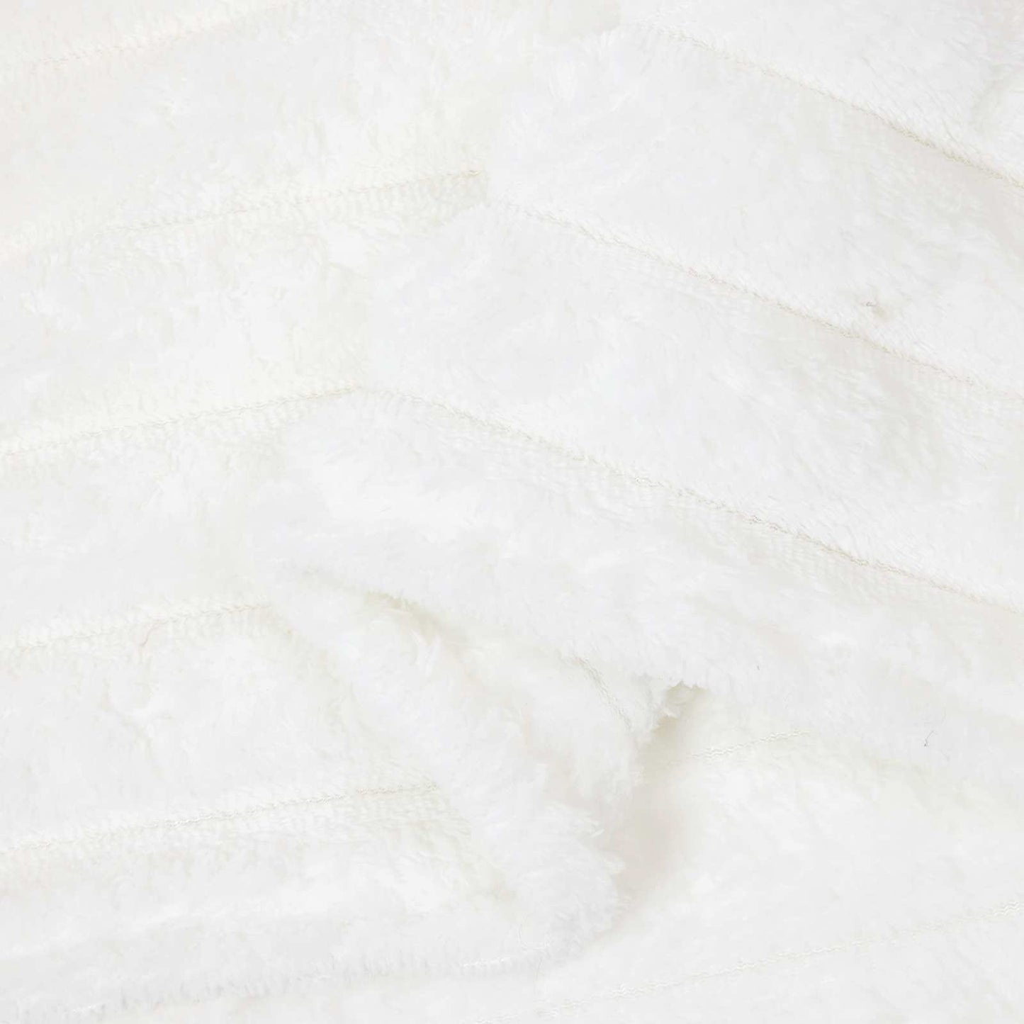 Throw Blankets 6 pcs White 200 x 150 cm Fleece