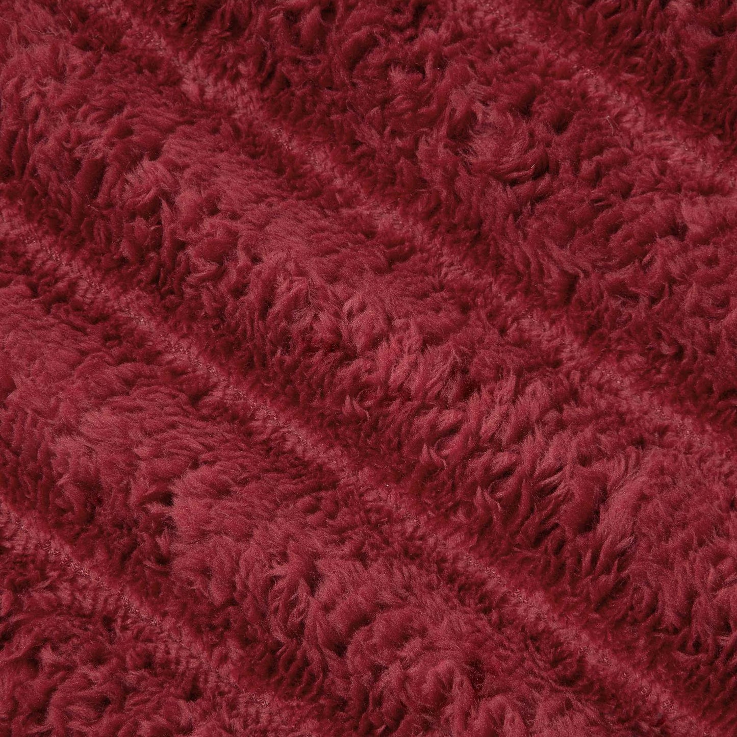 Throw Blankets 6 pcs Bordeaux Red 240 x 220 cm 8.76 kg Fleece
