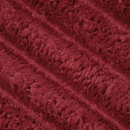 Throw Blankets 6 pcs Bordeaux Red 240 x 220 cm 8.76 kg Fleece