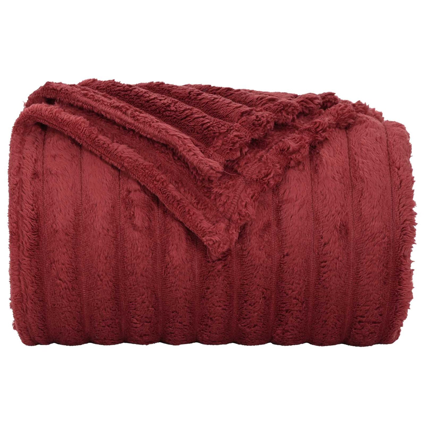 Throw Blankets 6 pcs Bordeaux Red 240 x 220 cm 8.76 kg Fleece