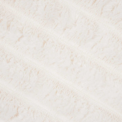 Throw Blankets 6 pcs Cream 150 x 130 cm Fleece