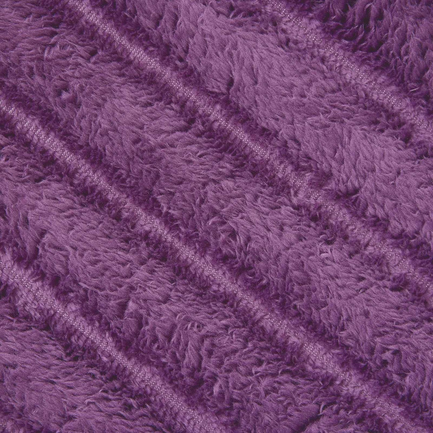 Throw Blankets 6 pcs Purple 200 x 150 cm Fleece