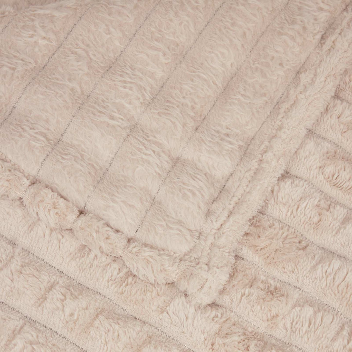 Throw Blankets 6 pcs Beige 150 x 130 cm Fleece