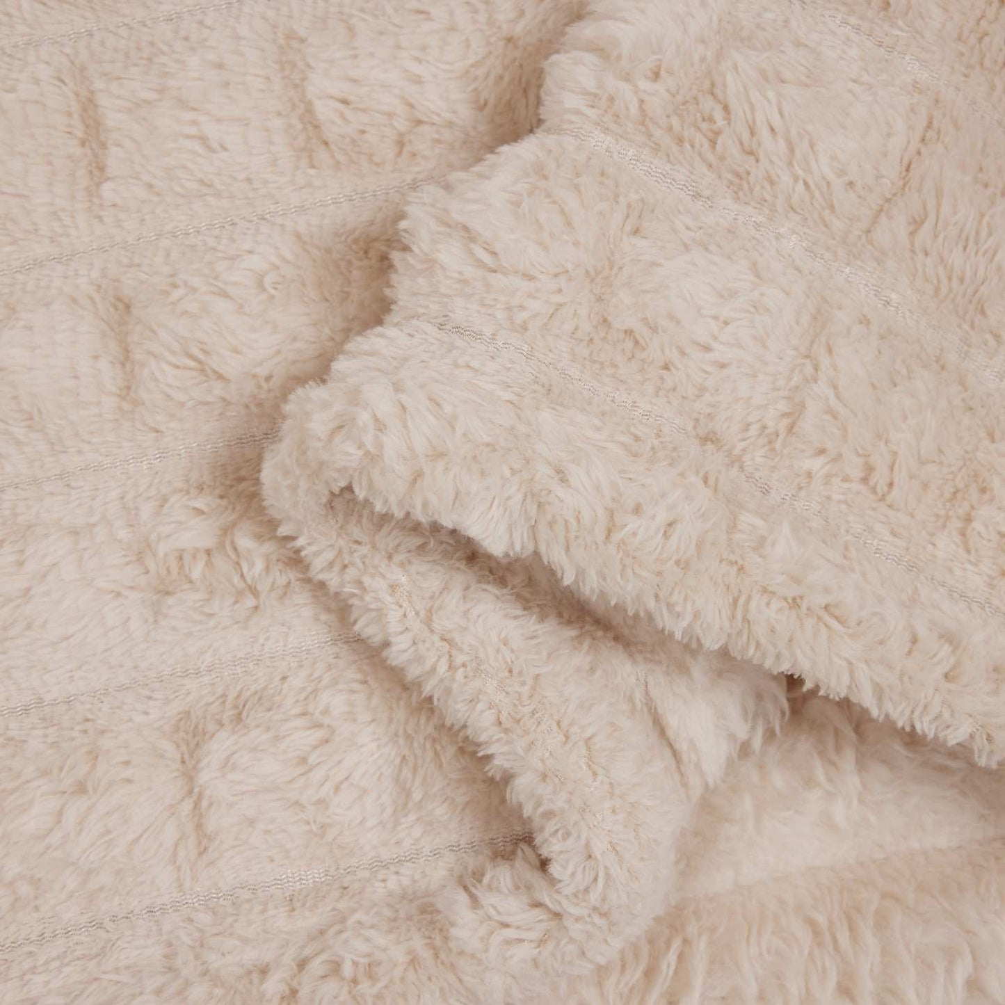 Throw Blankets 6 pcs Beige 150 x 130 cm Fleece