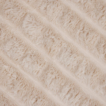 Throw Blankets 6 pcs Beige 200 x 150 cm Fleece