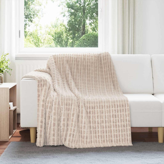Throw Blankets 6 pcs Beige 200 x 150 cm 4.5 kg Fleece