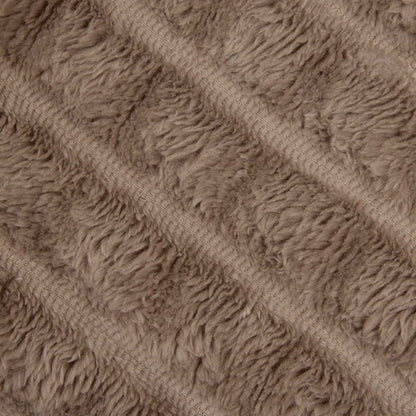 Throw Blankets 6 pcs Camel 270 x 240 cm Fleece