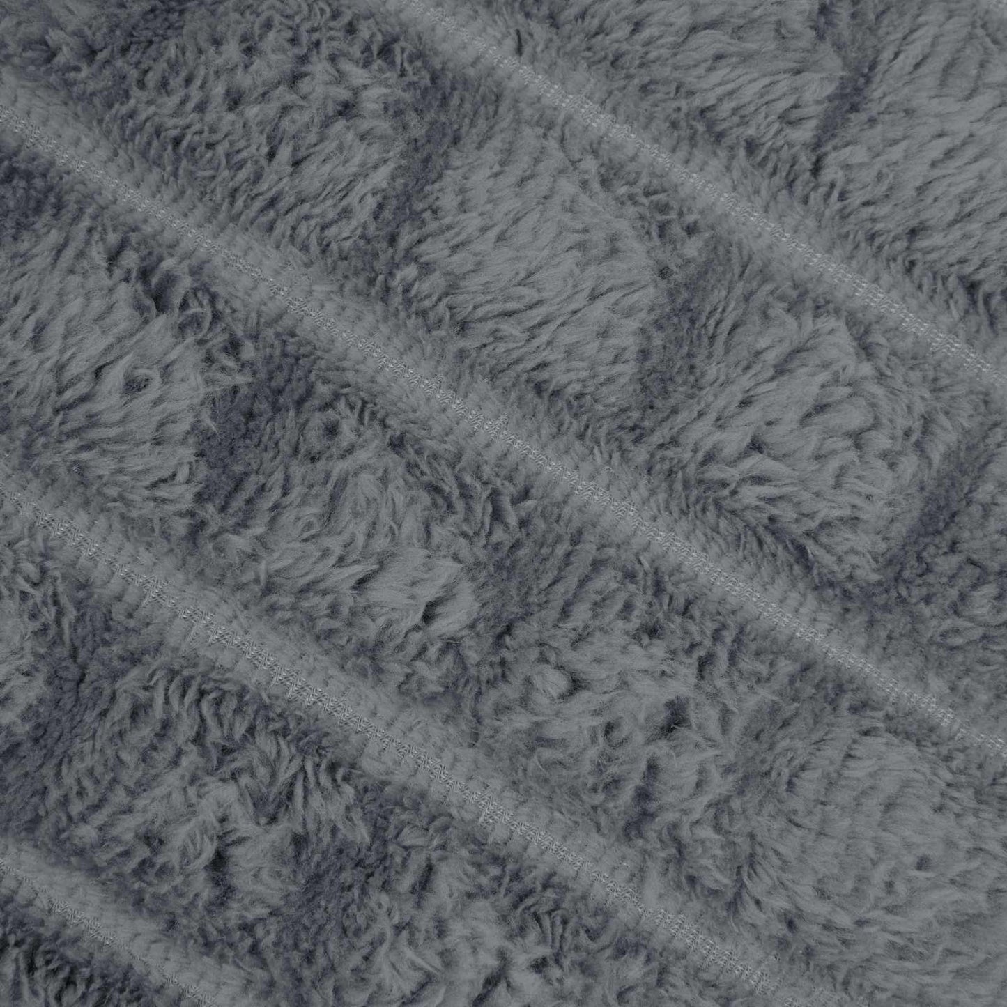 Throw Blankets 6 pcs Dark Grey 270 x 240 cm Fleece