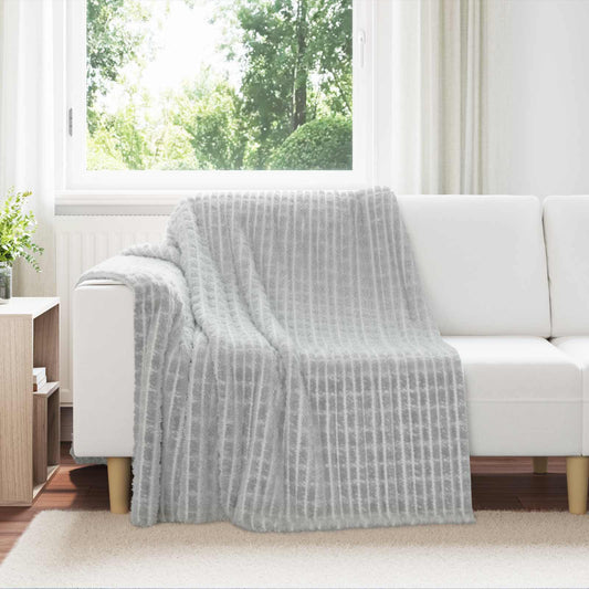 Throw Blankets 6 pcs Grey 200 x 150 cm 4.5 kg Fleece