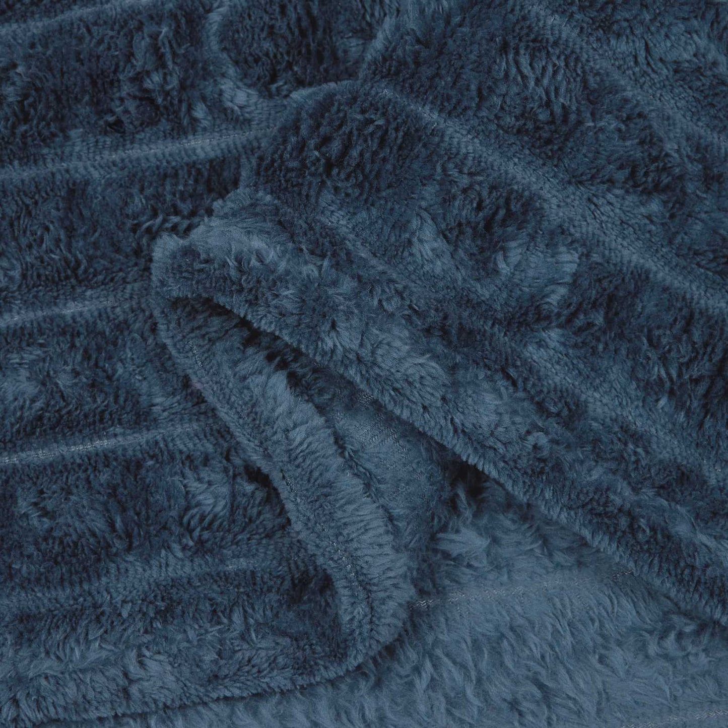 Throw Blankets 6 pcs Navy Blue 150 x 130 cm Fleece