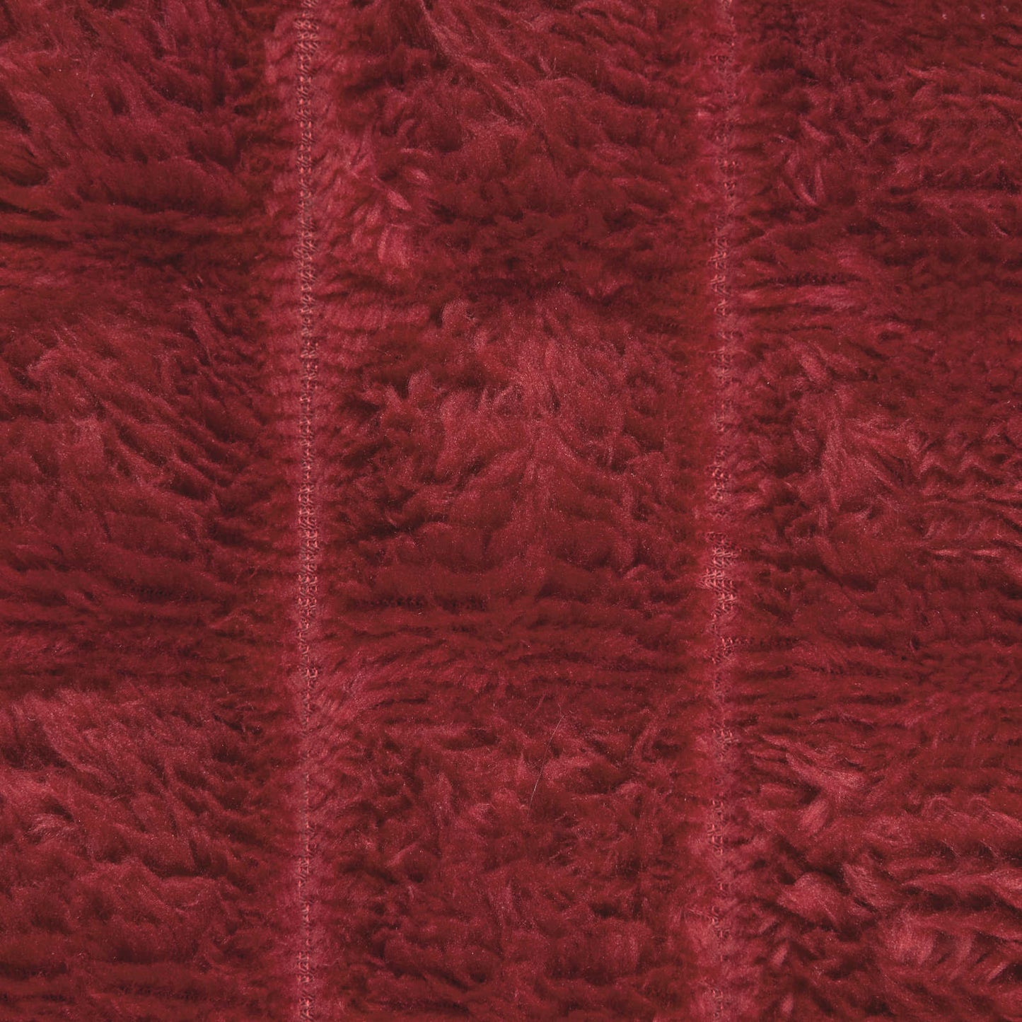 Throw Blankets 6 pcs Bordeaux Red 240 x 220 cm Fleece