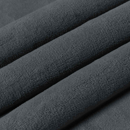 Throw Blanket Dark Grey 150 x 200 cm Fleece