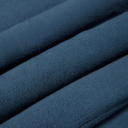 Throw Blanket Navy Blue 240 x 270 cm Fleece