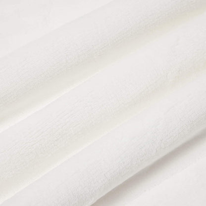 Throw Blanket White 220 x 240 cm Fleece