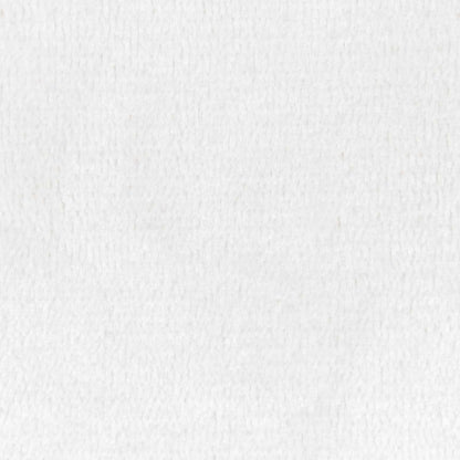 Throw Blanket White 220 x 240 cm Fleece