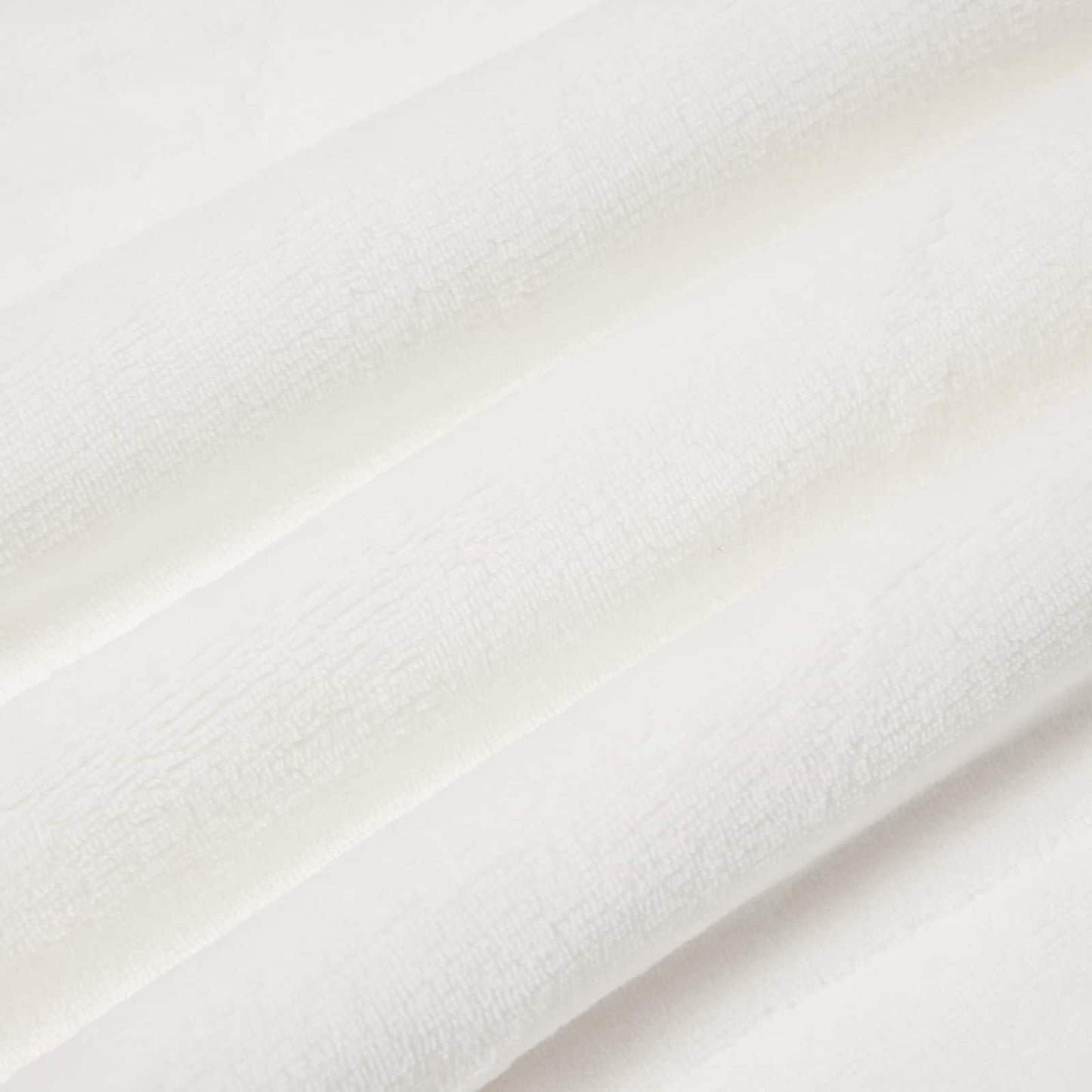 Throw Blanket White 240 x 270 cm Fleece