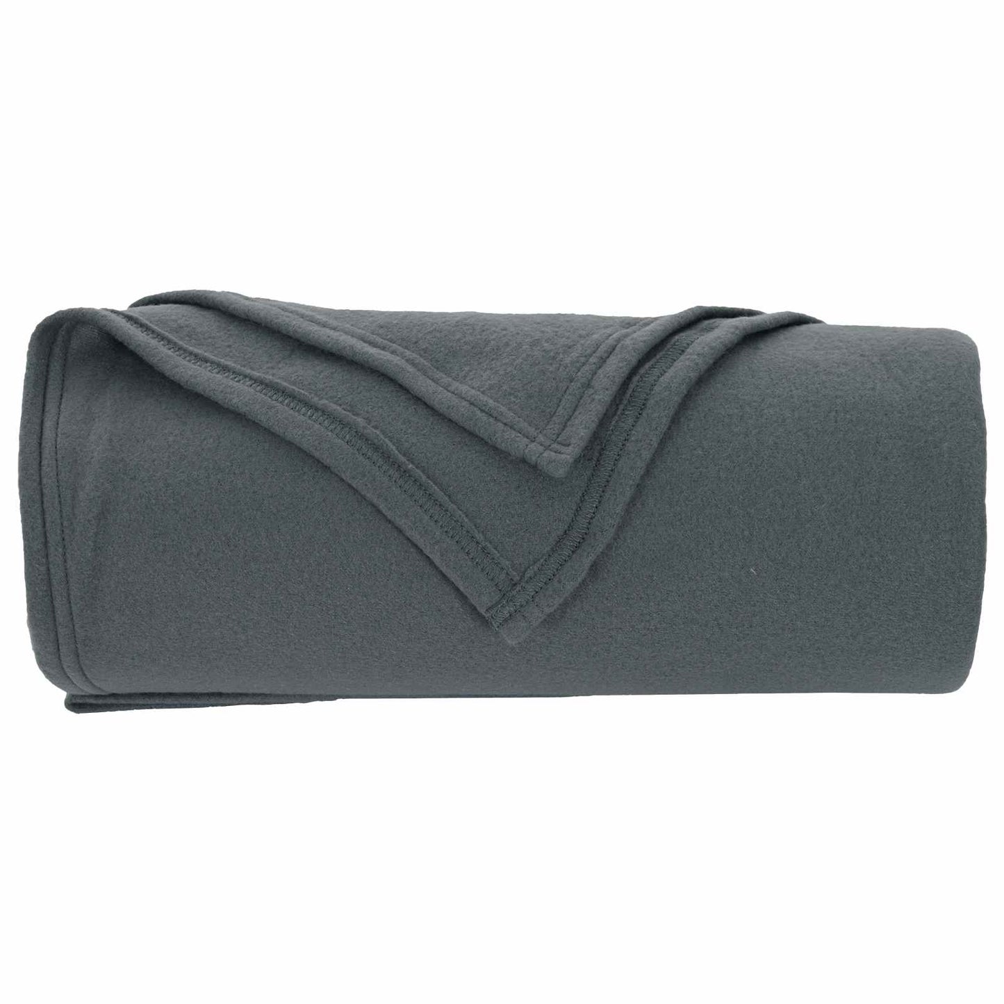Throw Blankets 6 pcs Dark Grey 170 x 130 cm Fleece