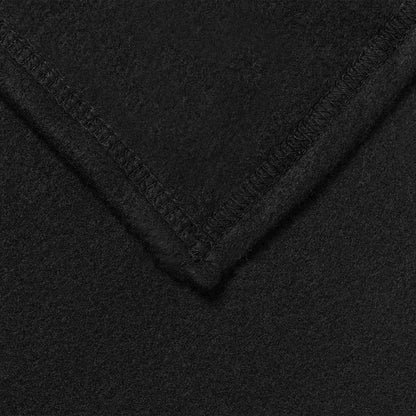 Throw Blankets 6 pcs Black 270 x 240 cm Fleece