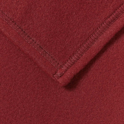 Throw Blankets 6 pcs Bordeaux Red 200 x 150 cm Fleece