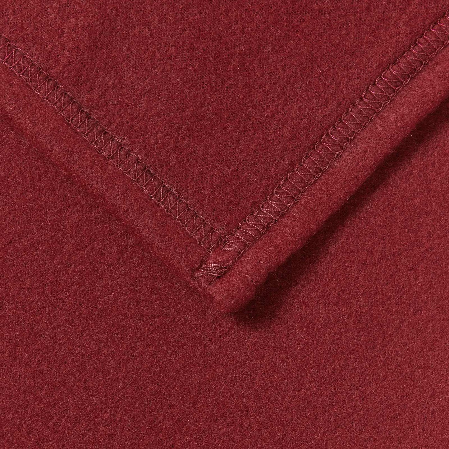 Throw Blankets 6 pcs Bordeaux Red 240 x 220 cm Fleece