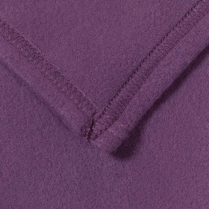 Throw Blankets 6 pcs Purple 200 x 150 cm Fleece
