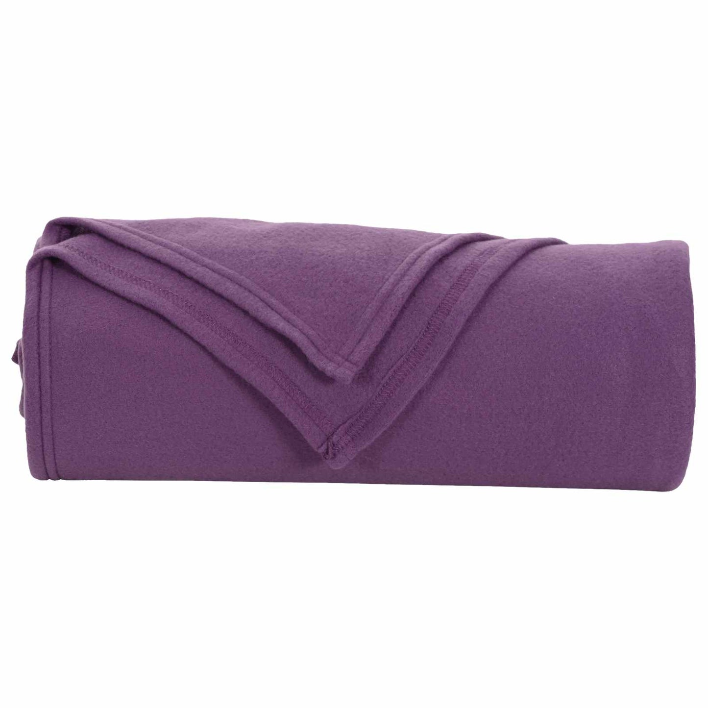 Throw Blankets 6 pcs Purple 240 x 220 cm Fleece