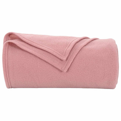 Throw Blankets 6 pcs Pink 200 x 150 cm Fleece