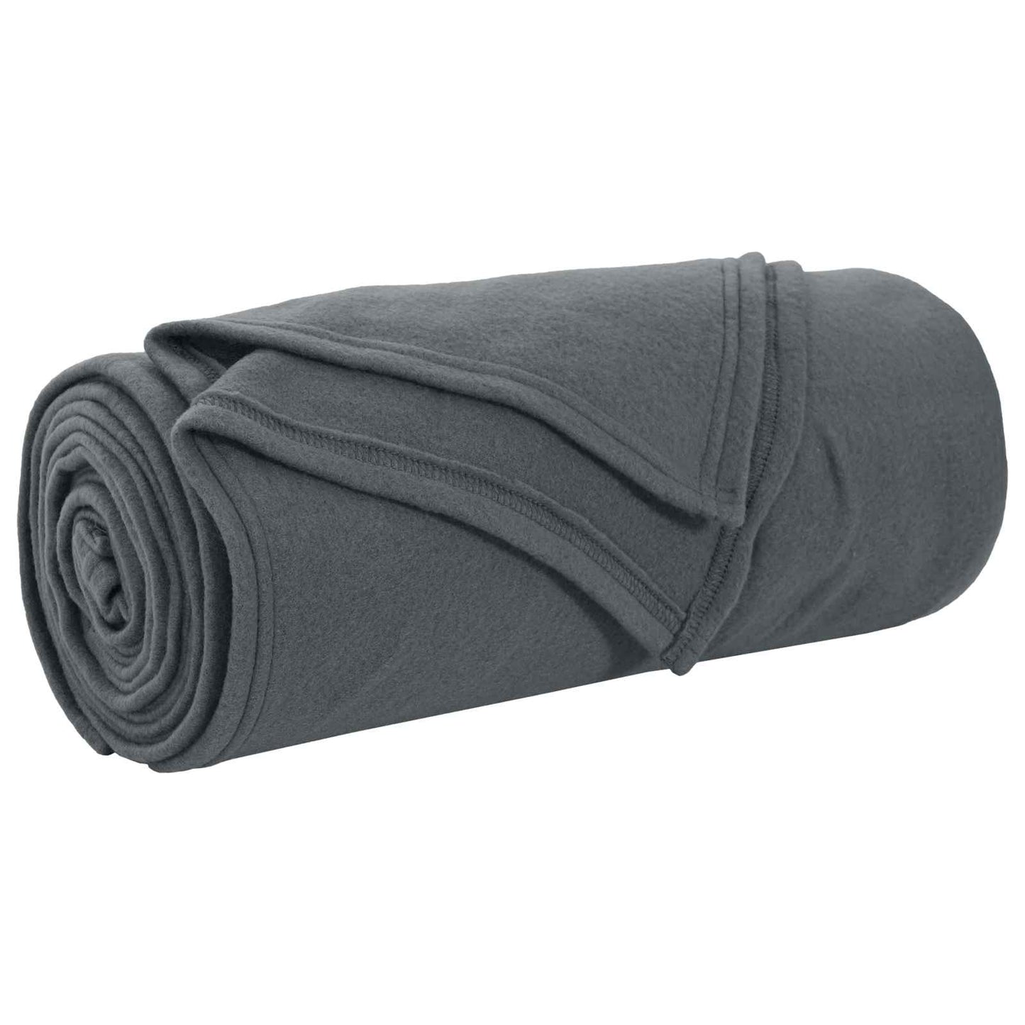 Throw Blankets 24 pcs Dark Grey 170 x 130 cm Fleece