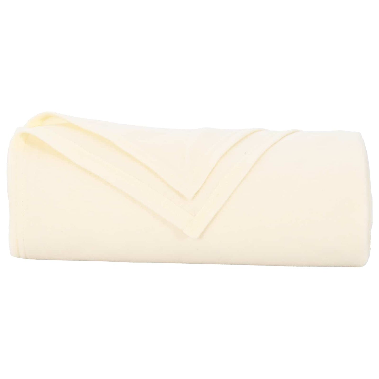 Throw Blankets 24 pcs Cream 170 x 130 cm Fleece