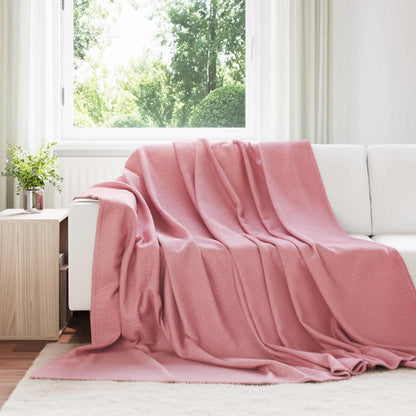 Throw Blankets 24 pcs Pink 240 x 220 cm Fleece