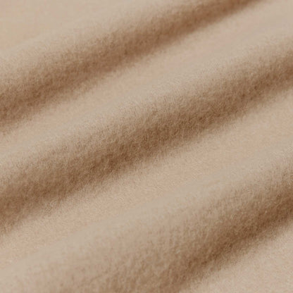 Throw Blanket Camel 280 x 210 cm Fleece