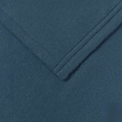 Throw Blankets 6 pcs Navy Blue 350 x 270 cm Fleece