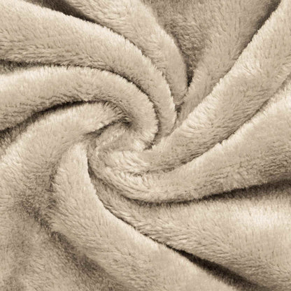 Blanket Hoodie Beige S Flannel