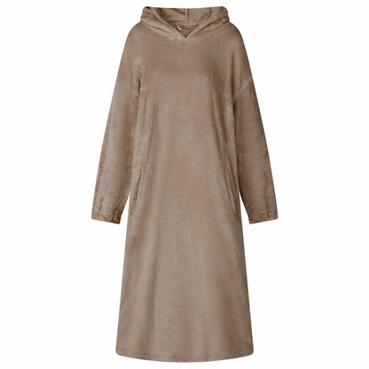 Blanket Hoodie Camel S Flannel