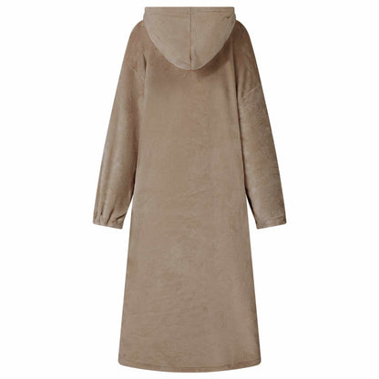 Blanket Hoodie Camel S Flannel