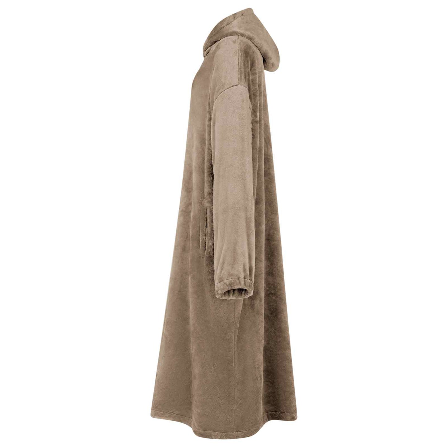 Blanket Hoodie Camel S Flannel