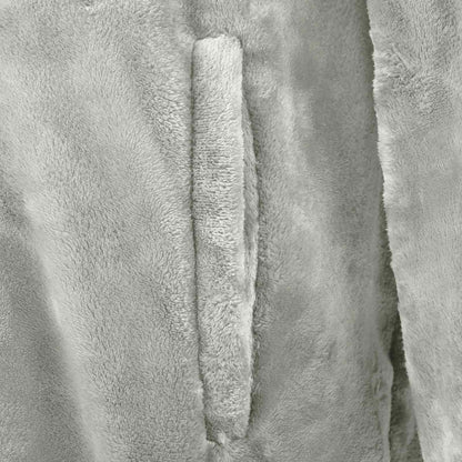 Blanket Hoodie Grey L Flannel