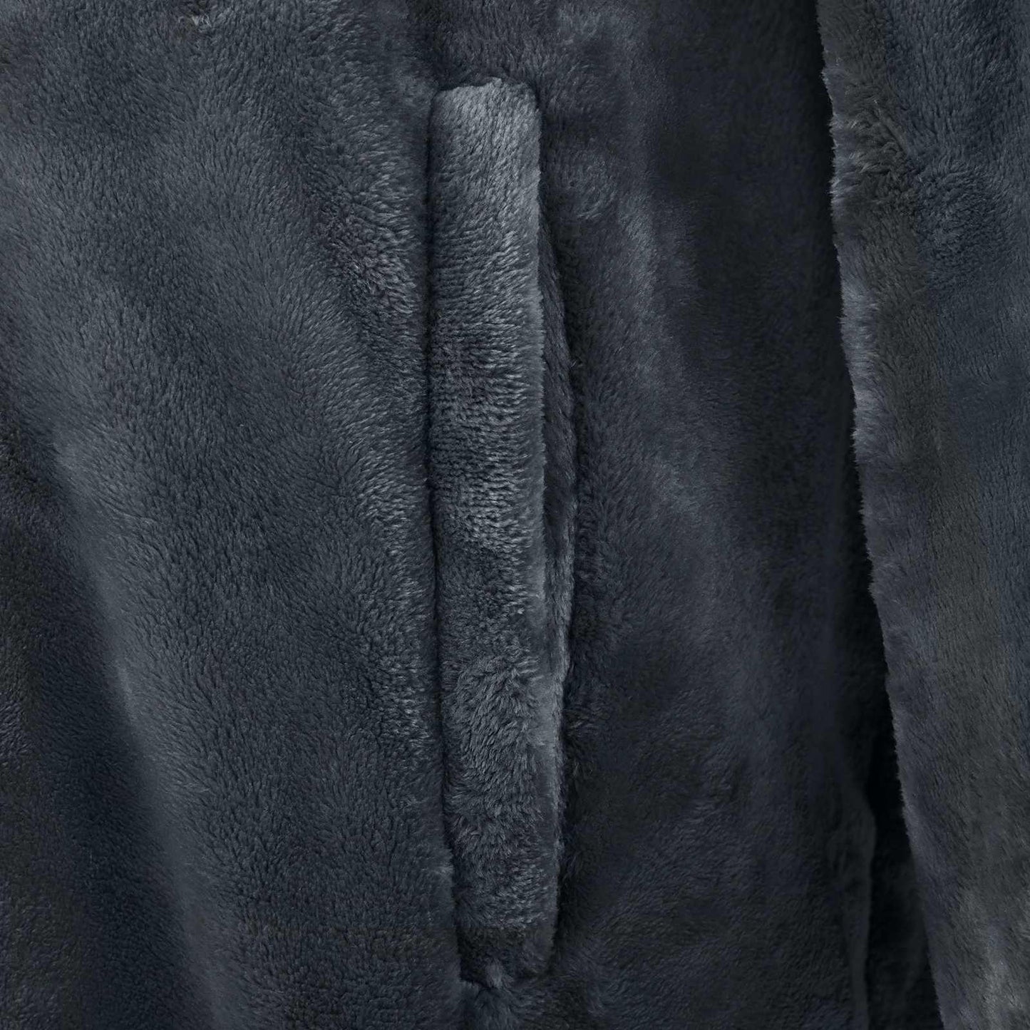 Blanket Hoodie Navy Blue S Flannel
