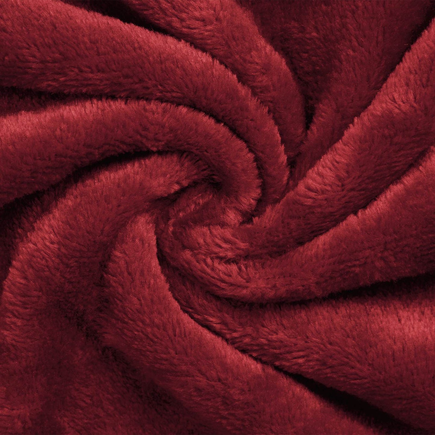 Blanket Hoodie Bordeaux Red S Flannel