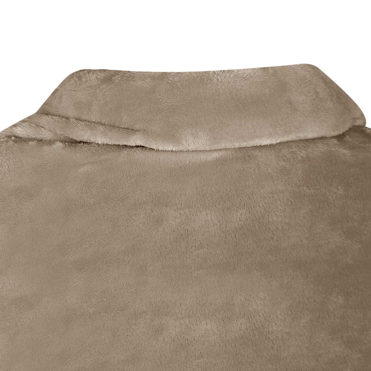 Blanket Hoodie Camel F Flannel