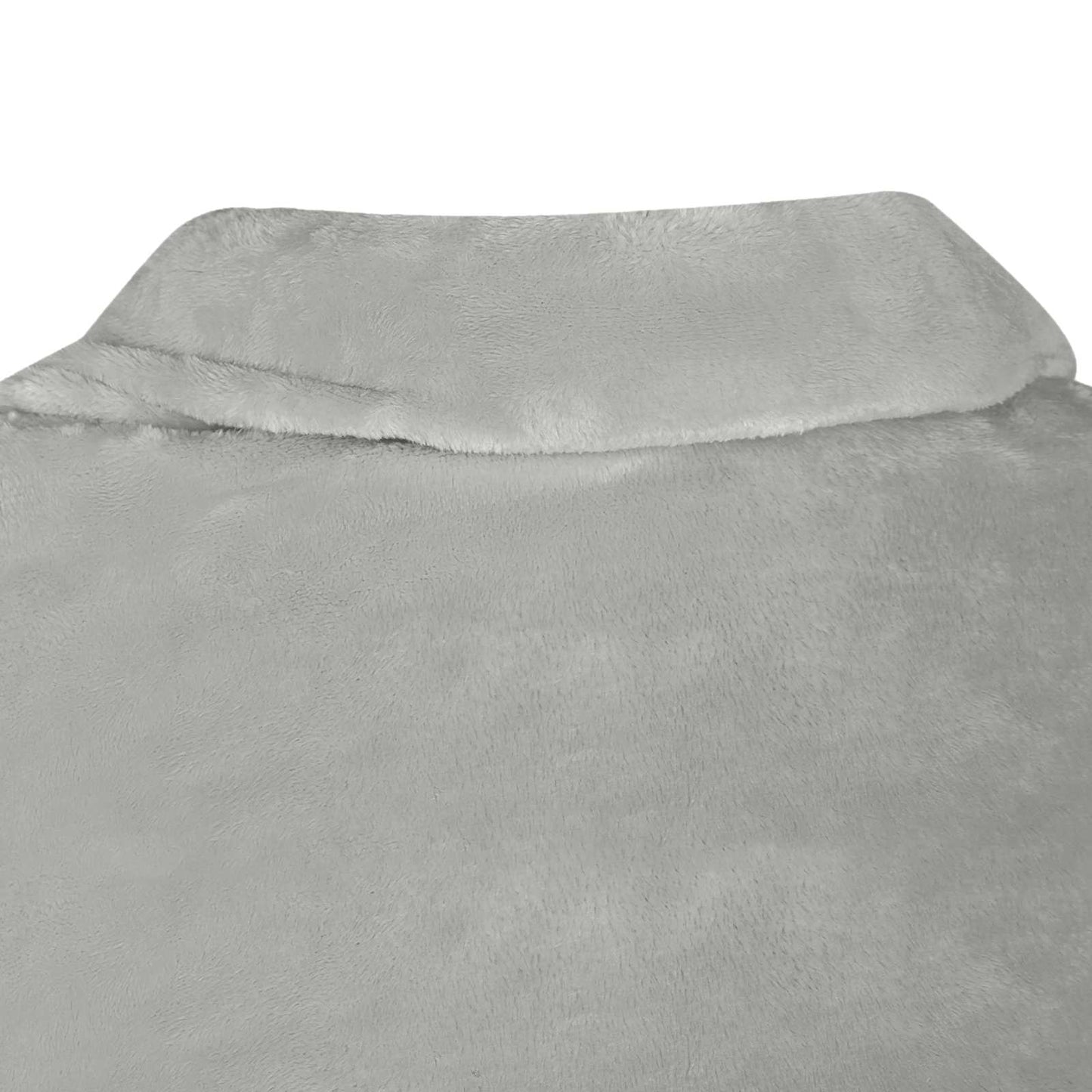 Blanket Hoodie Grey F Flannel