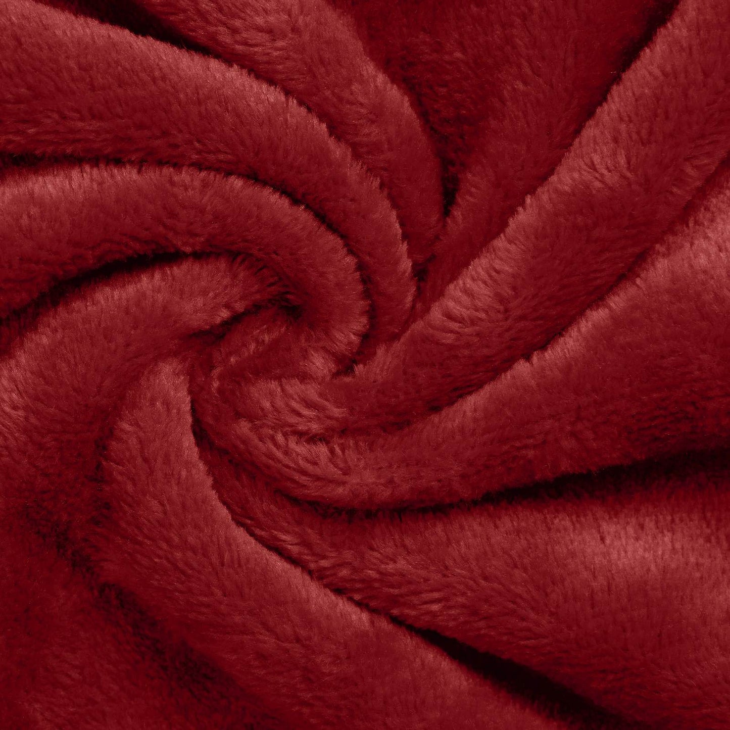 Blanket Hoodie Bordeaux Red F Flannel