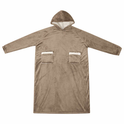 Blanket Hoodie Camel M Fleece and Flannel
