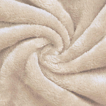 Bathrobe Hoodie Beige XXL Flannel