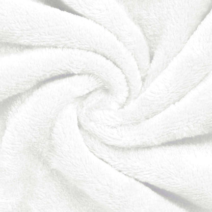 Bathrobe Hoodie White S Flannel