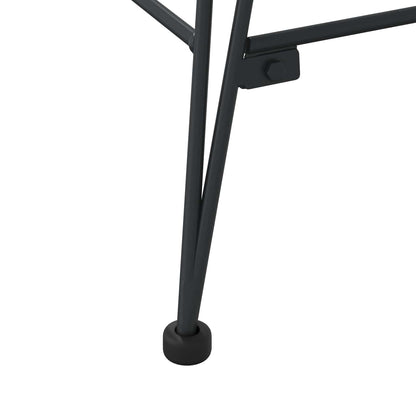 Bar Chair 2 pcs 44.5 x 54.5 x 97.5 cm Rattan and Iron