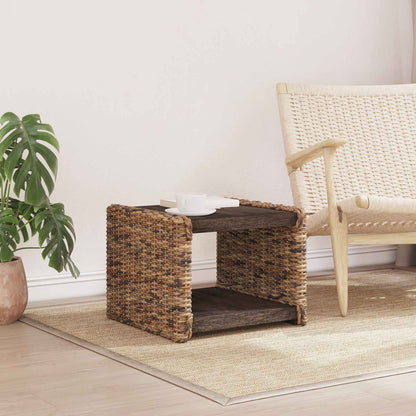 Coffee Table Natural 45 x 45 x 45 cm Solid Mahogany Wood